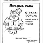 Atividade Dia dos Pais – Papai coruja