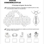 Atividade Dia dos Pais – Encontre as palavras
