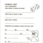 Atividade Dia dos Pais – Leia e rescreva