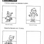 Atividades de História para Educação Infantil –  Antes e Depois