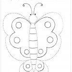 Atividades Pontilhadas – Borboleta