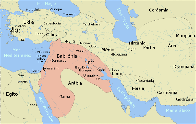 Império Babilônico - Mapa
