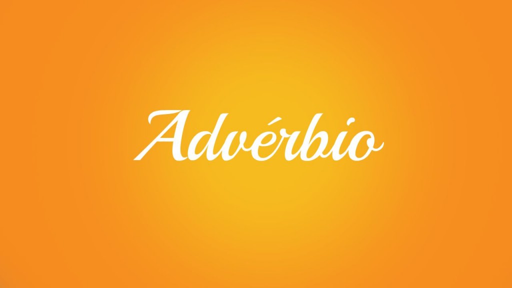 Advérbio