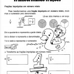 Atividades de Matemática – Transformando Frações