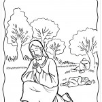 Jesus orando