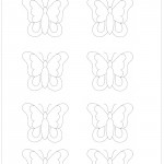Molde de Borboleta – 7
