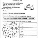 Atividades de casa – Atividades com CH