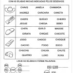 Circule as Sílabas – Atividades com CH