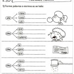 Formando Palavras – Atividades com CH
