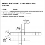 Cruzadinha – Atividades sobre a Dengue