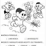 Turma da Mônica – Atividades sobre a Dengue