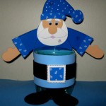 Papai Noel com Garrafa PET e EVA