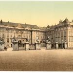 Entrada do Castelo, Praga, Boêmia, Austro-Hungria