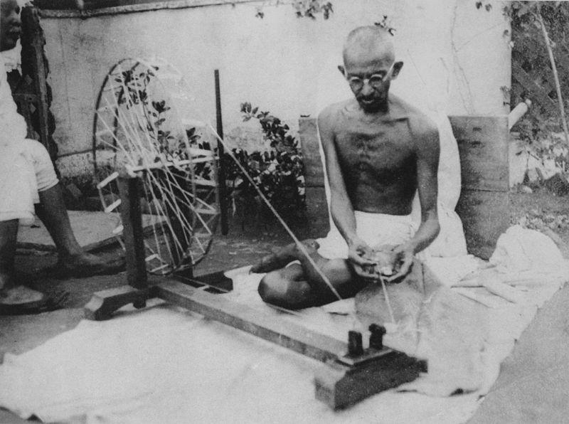 Trecho do discurso “Não Violência” de Mahatma Gandhi