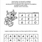 Complete com as Letras