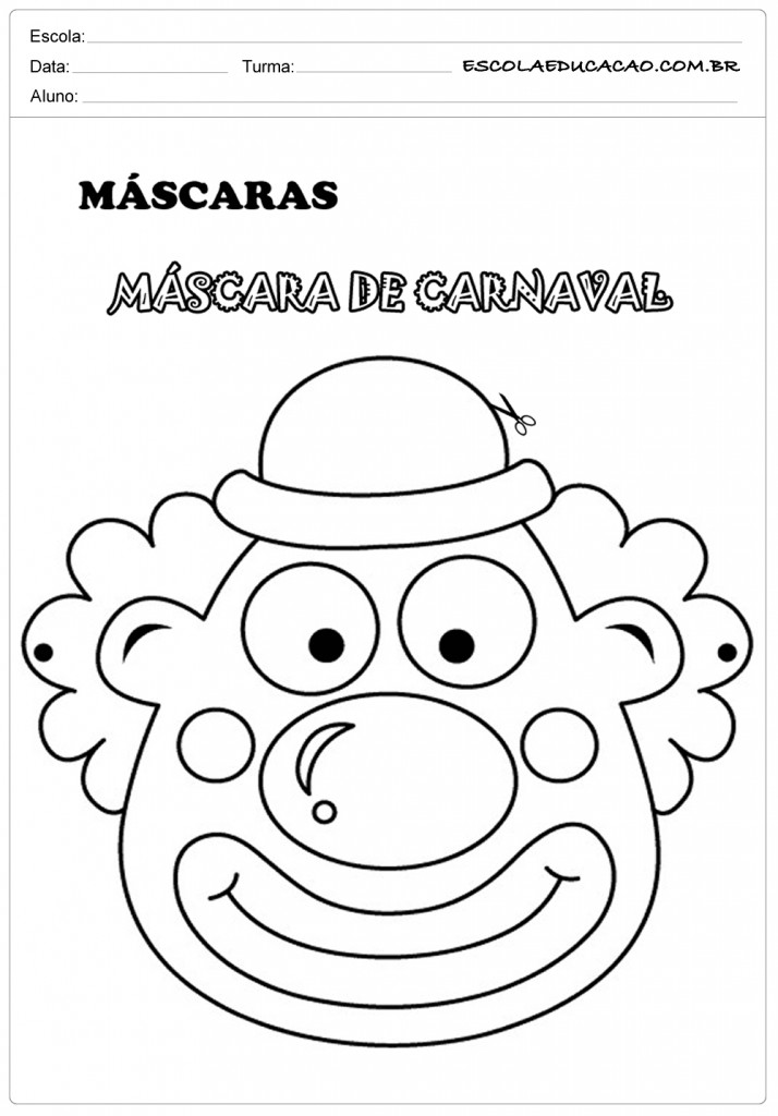 Mascara de Carnaval