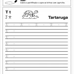 Atividade Letra T – Tartaruga