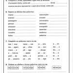 Separe as Sílabas