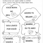 Atividades dia das Mães – Educação Infantil – Bilhetinhos