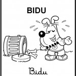 Alfabeto Ilustrado Turma da Mônica – Letra B