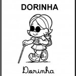 Alfabeto Ilustrado Turma da Mônica – Letra D