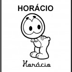 Alfabeto Ilustrado Turma da Mônica – Letra H