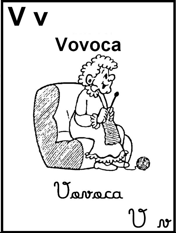 Alfabeto Ilustrado Turma da Mônica - Vovó