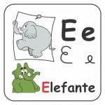 Alfabeto Turma da Mônica Colorido – Usando a Letra E