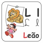 Alfabeto Turma da Mônica Colorido – Letra L