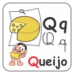 Alfabeto Turma da Mônica Colorido – Letra Q