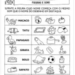 Atividades com Rimas – Figuras e Sons