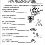 Atividades com Rimas – Procura-se