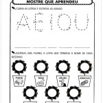 Atividades com Vogais – Mostre o que Aprendeu