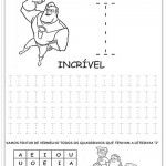 Atividades com Vogais – Vogal I