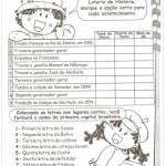 Atividades de História 5º ano – Loteria da História