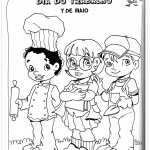Dia do Trabalhador – Para Colorir