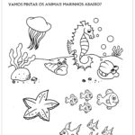 Atividades sobre meio ambiente para educação infantil – Animais marinhos