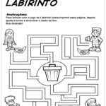 Atividades sobre meio ambiente para educação infantil – Labirinto