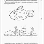 Atividades sobre meio ambiente para educação infantil – Peixinho