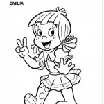 Atividade Monteiro – Colorir – Emília