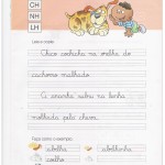 Caderno de Caligrafia – CH, NH e LH