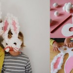 Moldes de Orelhas de Coelhos para Páscoa