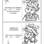 Modelo de Convite de Festa Junina – Venha arrebentar a boca do balão