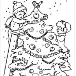 Árvores de Natal para Colorir – Para Colorir Bem Bonito