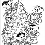 Árvores de Natal para Colorir – Pinte bem Bonito