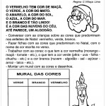 Atividades Escolares de Natal – As Cores