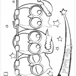 Desenhos de Natal para Colorir – Corujinhas