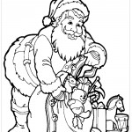 Desenhos de Natal para Colorir – Papai Noel