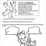 Direito das Crianças para Colorir