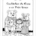 Atividades Cachinhos Dourados e os Três Ursos – Para Colorir
